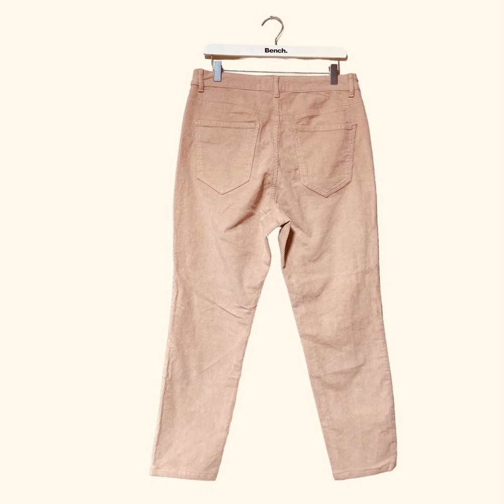 NWOT SWS Miami Blush Pink High Rise Corduroy Pants Size 11 Junior - Picture 3 of 13